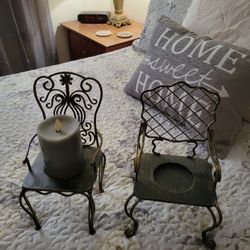 Pair Of Candle Holders 