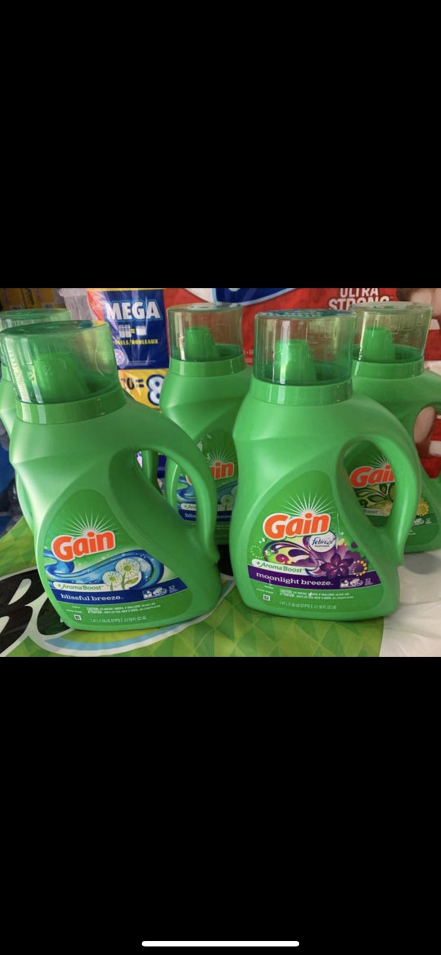 Gain laundry detergent