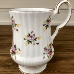 Beautiful  Coffee/Tea Cup Numbered “Royal Windsor” Bone China From England
