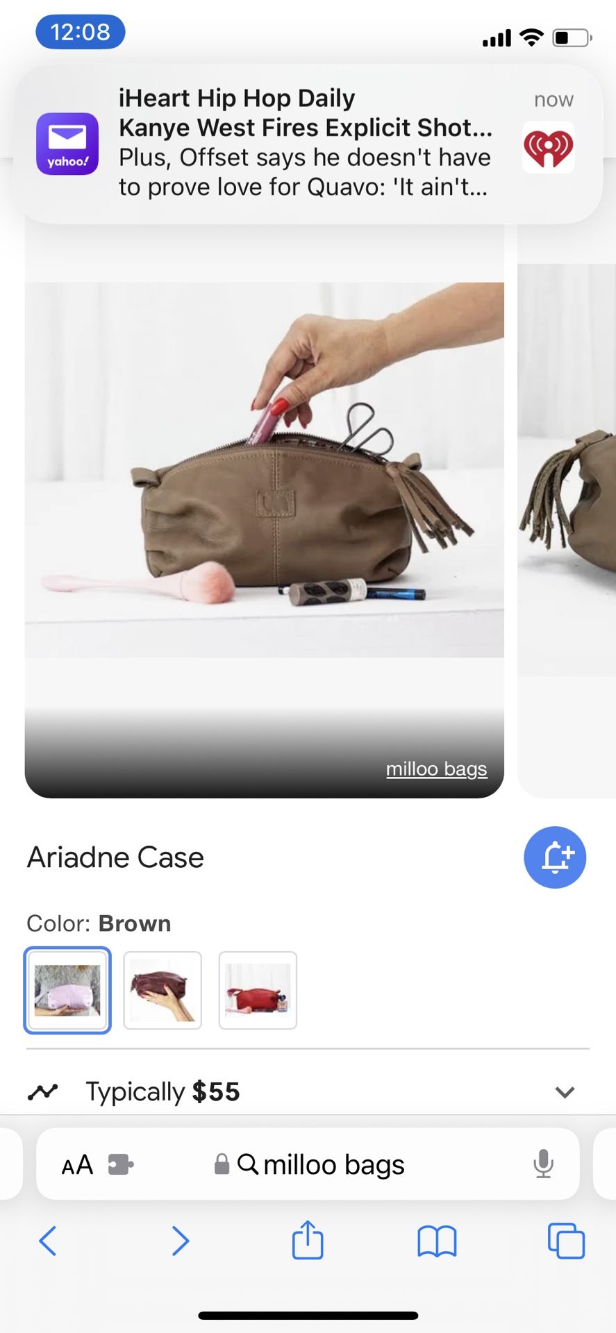 Small Millio Ariadne Case/ Read Description 