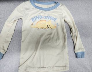 Rugged Bear Dino-Snore PJ TopRugged Size 12 months
