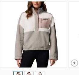 Columbia Ladies Fleece Pullover Jacket 