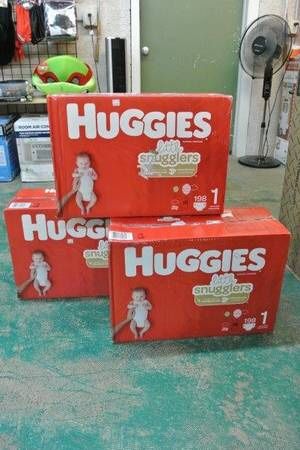 HUGGIES Disney Snugglers Newborn Baby Diapers Size 1 198 Count