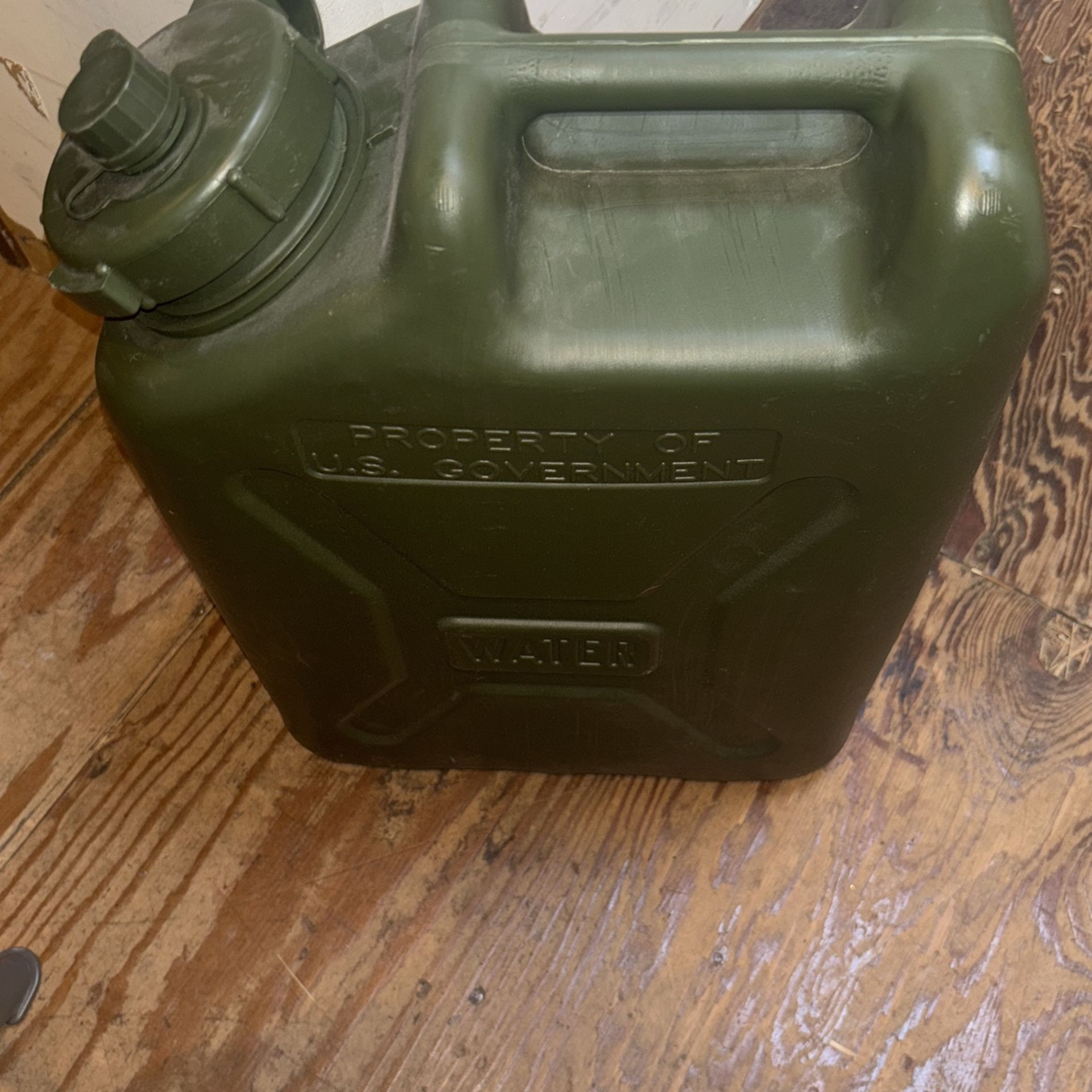 5 Gallon Water Jug Jerry Can Military Surplus Made in the USA