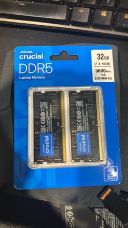 Crucial DDR5 Ram 32GB 2x16GB