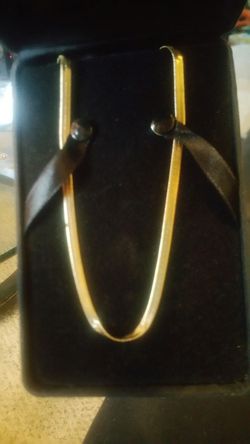 Mens 18 kt. REAL Gold Chain..18' or 24'