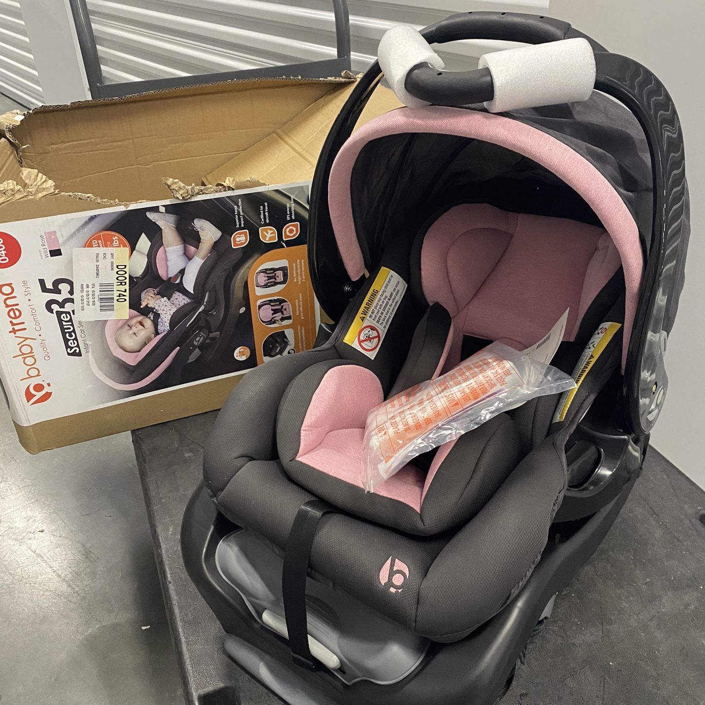 Baby trend secure top 35 infant car seat