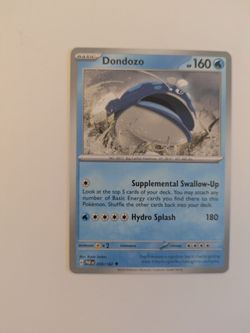 Dondozo pokémon card PAR 055