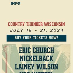 Country Thunder Tickets 2024