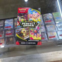 Pokemon perfect order booster bundle