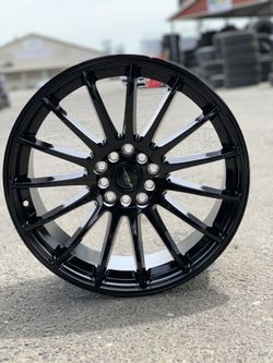 18” New all gloss black rims and tires for sale 5 lug accord Camry Kia Hyundai Lexus Infiniti Nissan