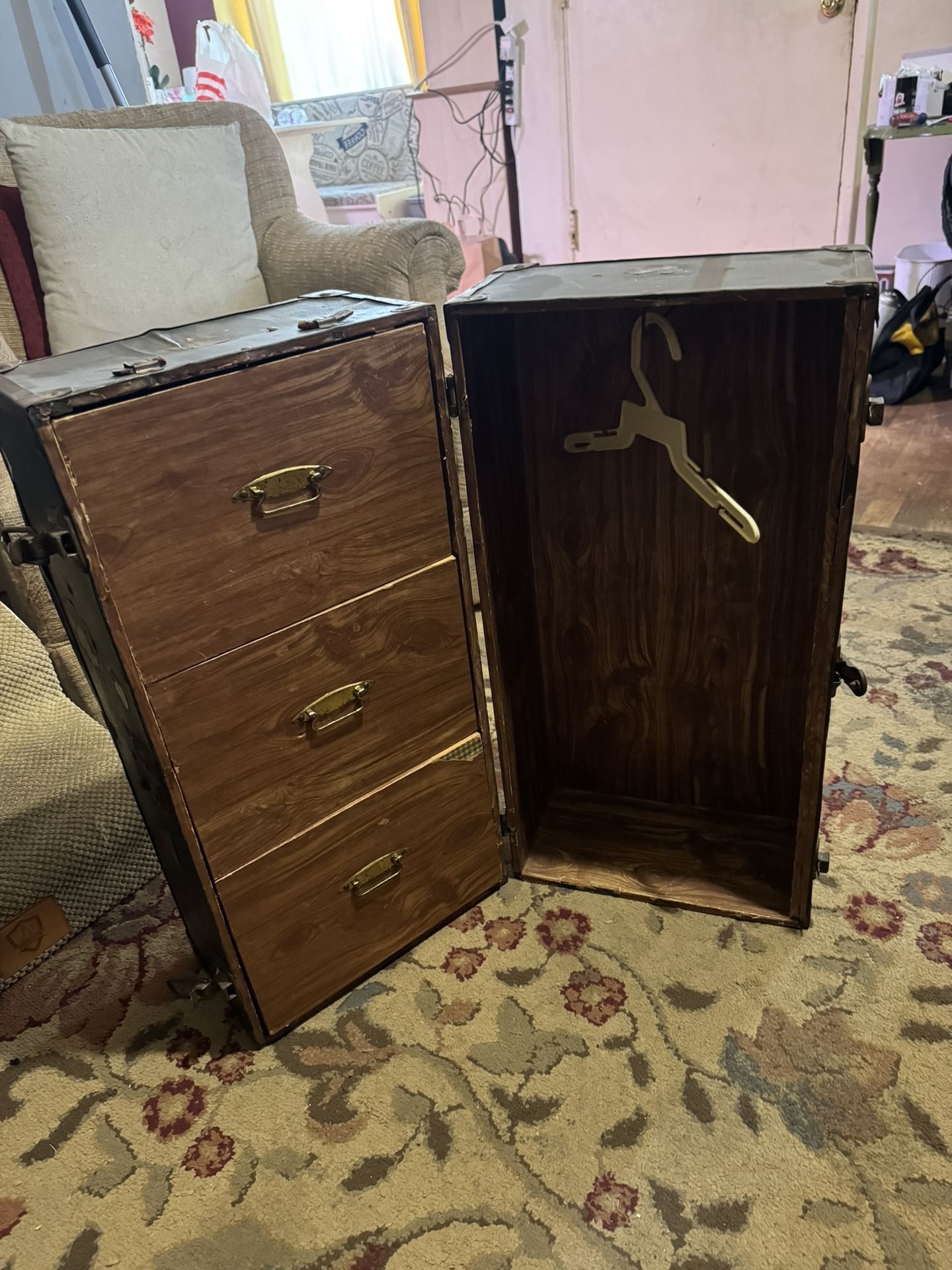 Antique Baby Doll Chest Closet