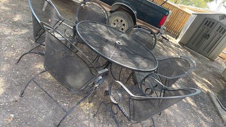 mesa de patio