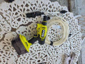 Ryobi water pressure