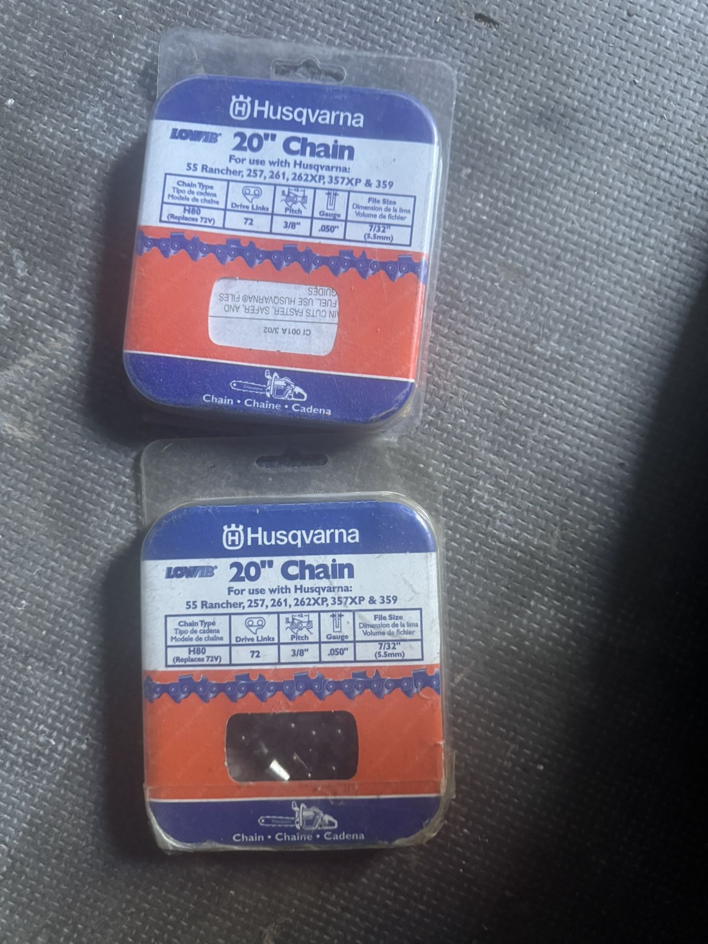Husqvarna Chain Saw Chains New