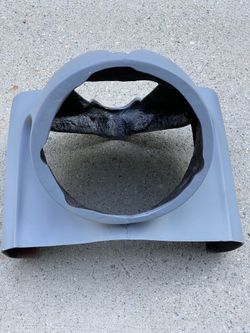 New a Aftermarket Harley Davidson Raked Nacelle Headlight Road King