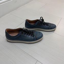 Salvatore Ferragamo men's low-top leather sneakers