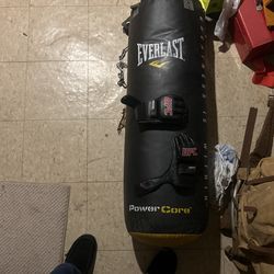 Professional Boxing Punching Bag With 6oz Gloves