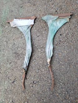 1965 and 1966 Impala 4 door hardtop C pillar filler