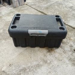 Tools. Box Or Big Bins To Keep Lots. Stuff  41" Inches Long25" Inches Wide. 19" Inches Height. Good Condition Waterproof. $25
