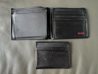 Tumi Black Bifold Wallet