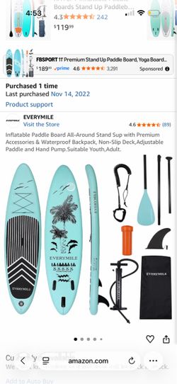 2 paddle boards