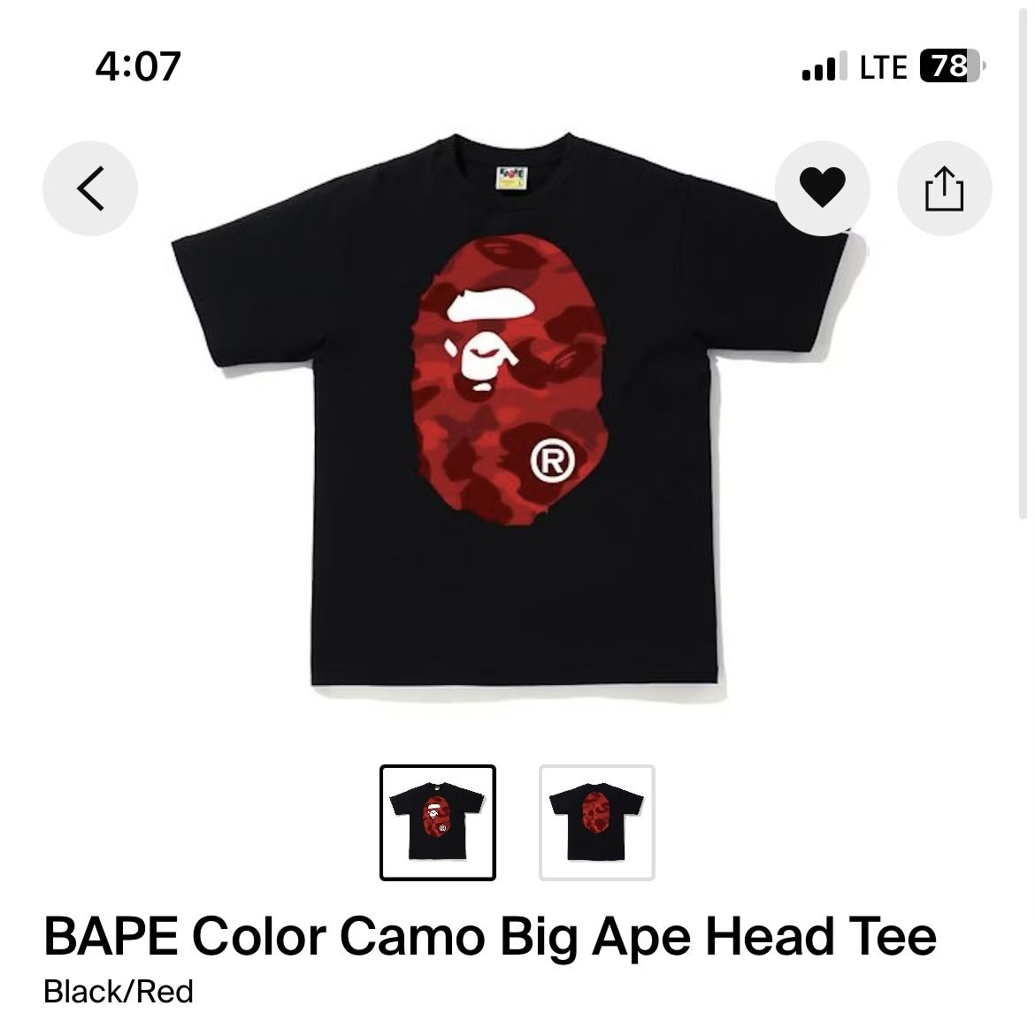 Bape Shirt