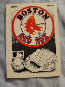 Boston Red Sox Stickers 
