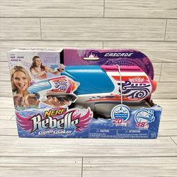 Nerf Rebelle Cascade Super Soaker Squirt Age 5+ New