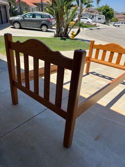 Twin bed frame