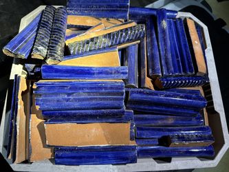 Blue Tile Pieces