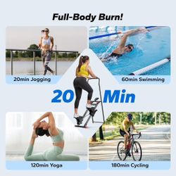 Stair Stepper for Home Gym Exercise, New Version Stairmaster for Full-Body Workout, Compact Folding Stair Climber, NEW 
