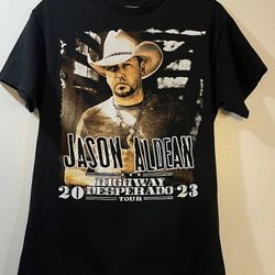 Jason Aldean Tour Graohic Tee Unisex Sz Medium