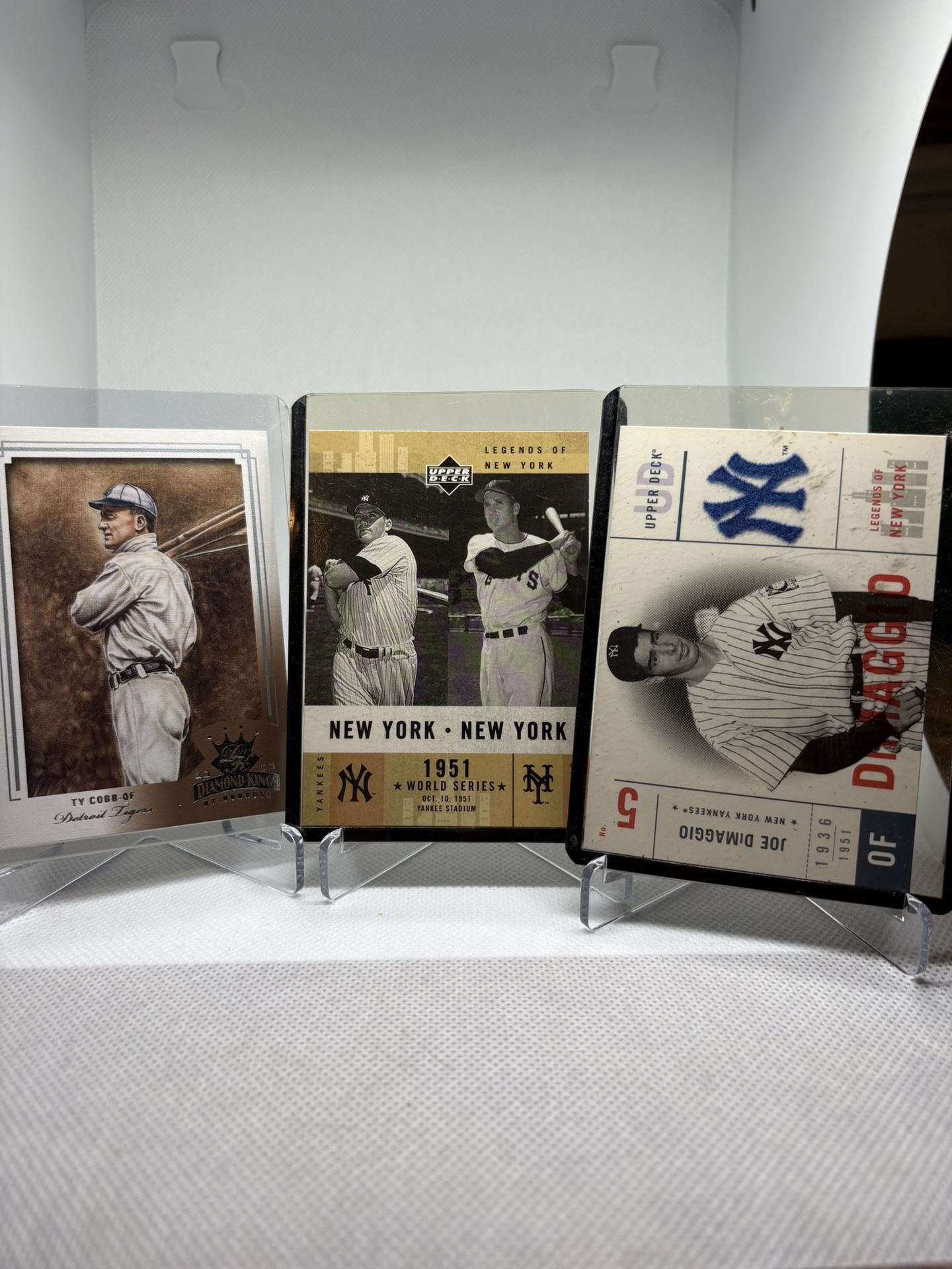 Old Yankees Player Card Lot 