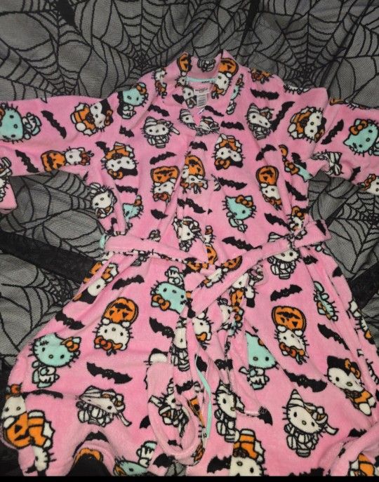 New PINK Hello Kitty HALLOWEEN Robe 