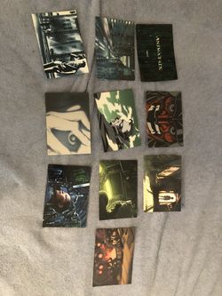 Animatrix Promo postcards