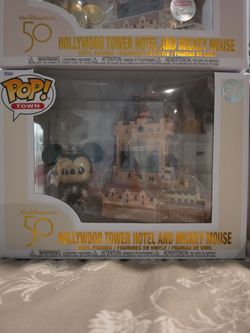 Funko Disney 50th anniversary exclusive gold tower of terror