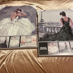 Art Ballerina Painting 