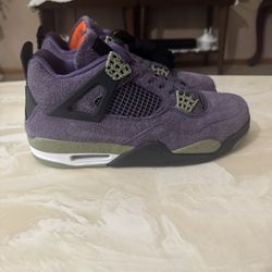 Jordan 4 Canyon Purple Women Size 11 Men 9.5 