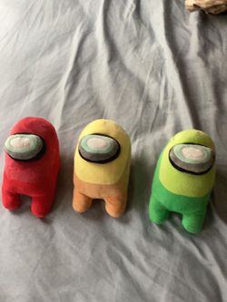 Among Us Plush Set (3)