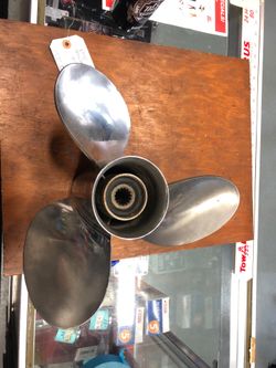 Stainless Suzuki propeller