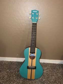 Kala KA-SURF-WIPEOUT Soprano Ukulele – Excellent Condition - Teal/Blue