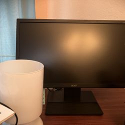 Acer Monitor (works great. Great For A Second Monitor For A Laptop)