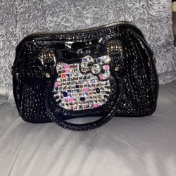 Rhinestone Hello Kitty Purse 