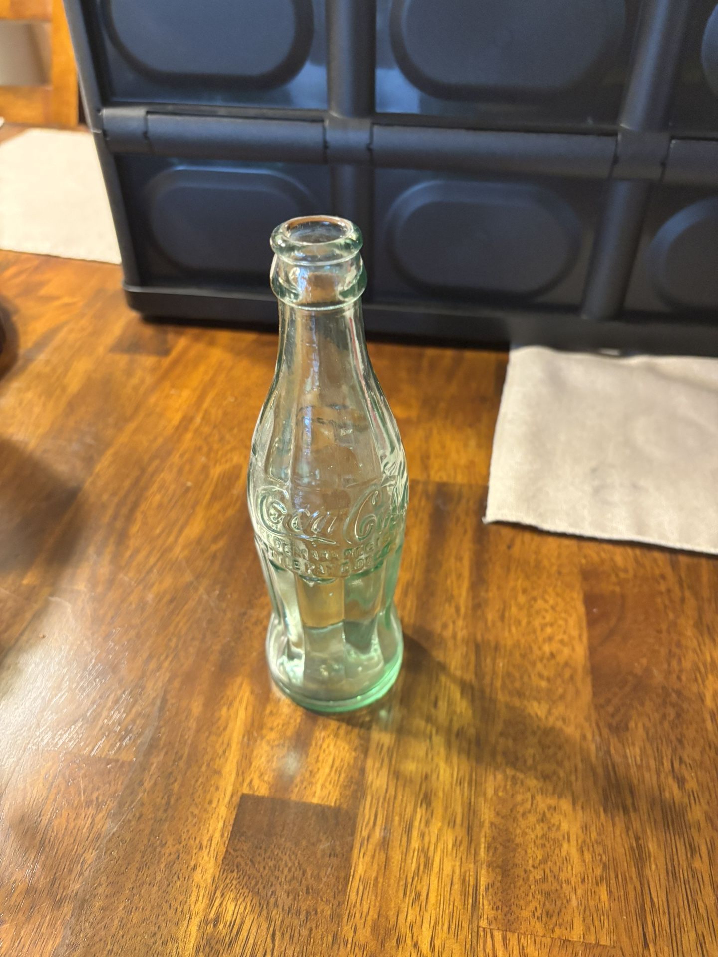Vintage 6 oz Coca-Cola glass bottle