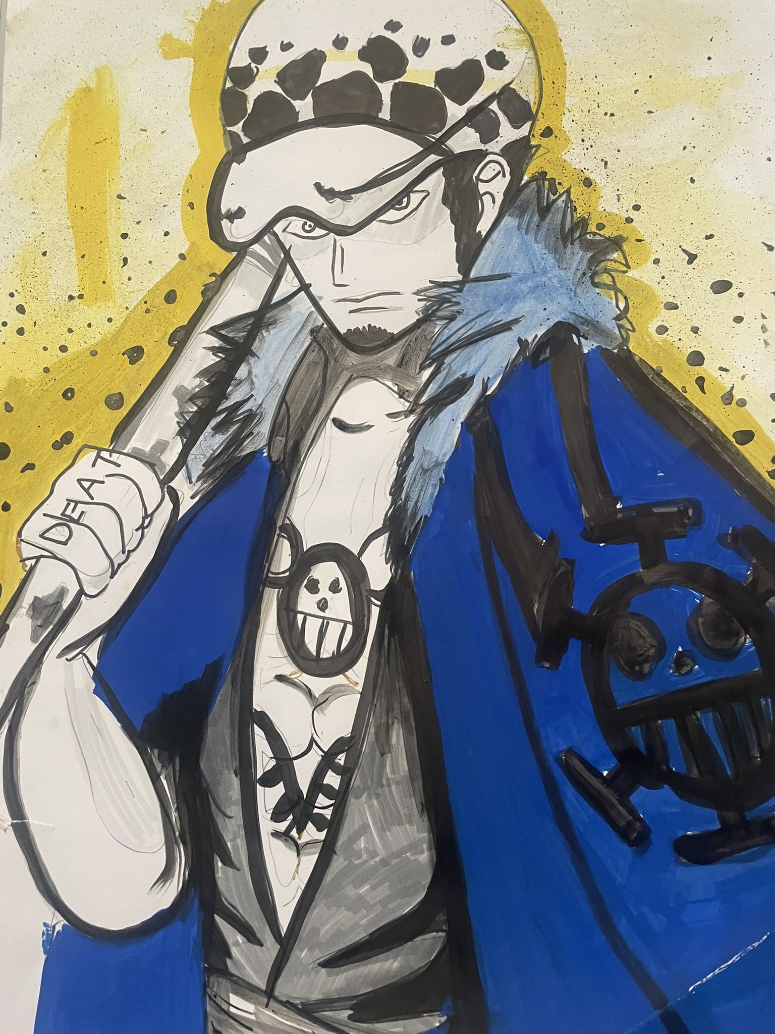 One Piece Law Art