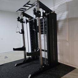 🔥NEW Vesta Pioneer 3in1 | Functional trainer | Squat Rack | Smith Machine | 200lbs weight stack | Gym Equipment | Commercial Grade | FREE DELIVERY 🚛