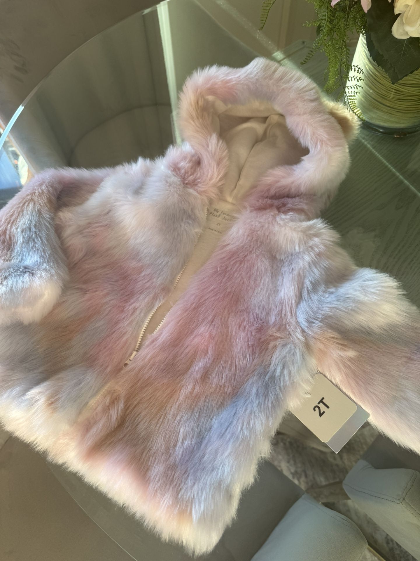 New With Tag! My Favorite Plush Jacket! Toddler Size 2T
