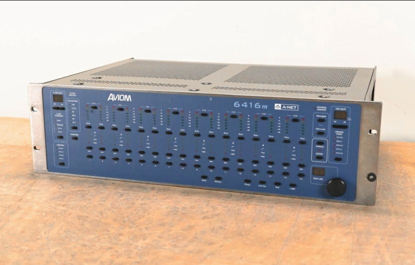 Aviom 6416o v.2 A-Net 16-Channel Analog Mic/Line-Level Output Module