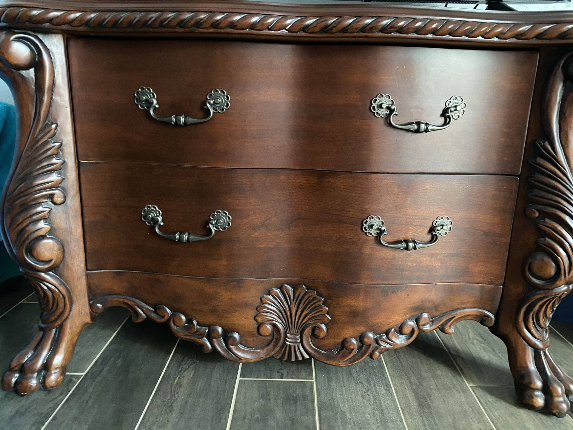 Beautiful Cherrywood TV Armoire